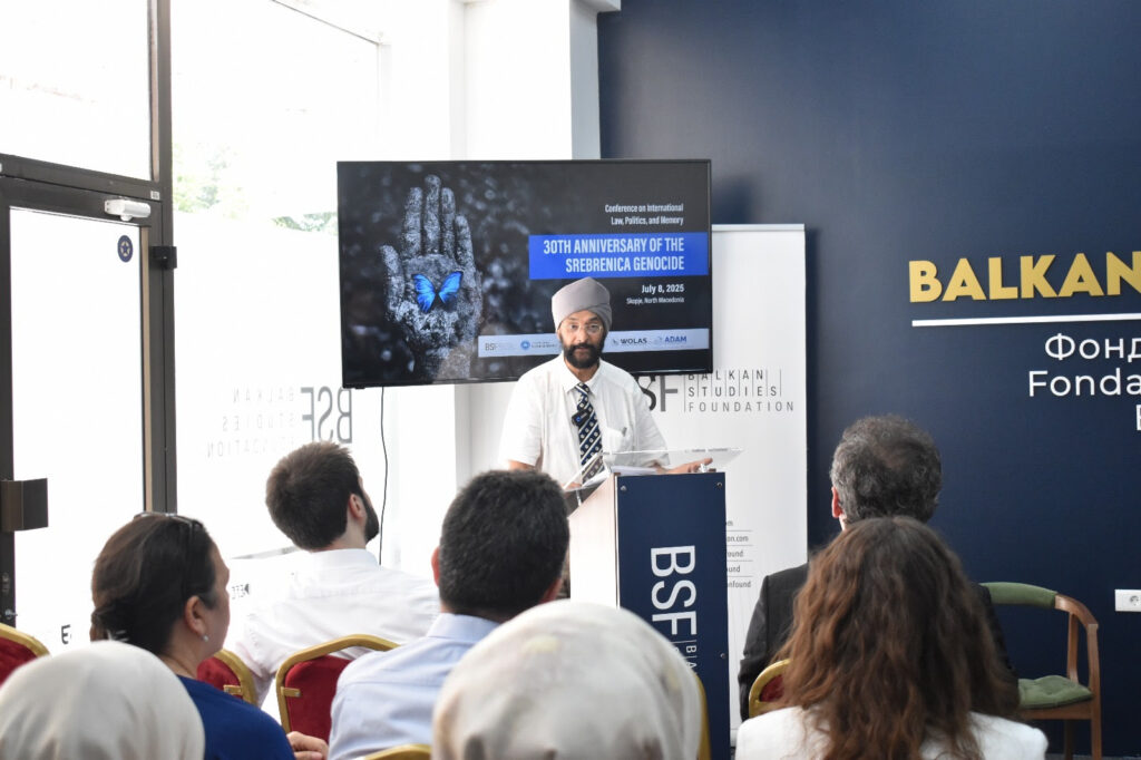 Üsküp’te 30.yıl dönümünde Srebrenica Soykırımı: Hukuk, Siyaset ve Hafıza Konferansı Düzenlendi