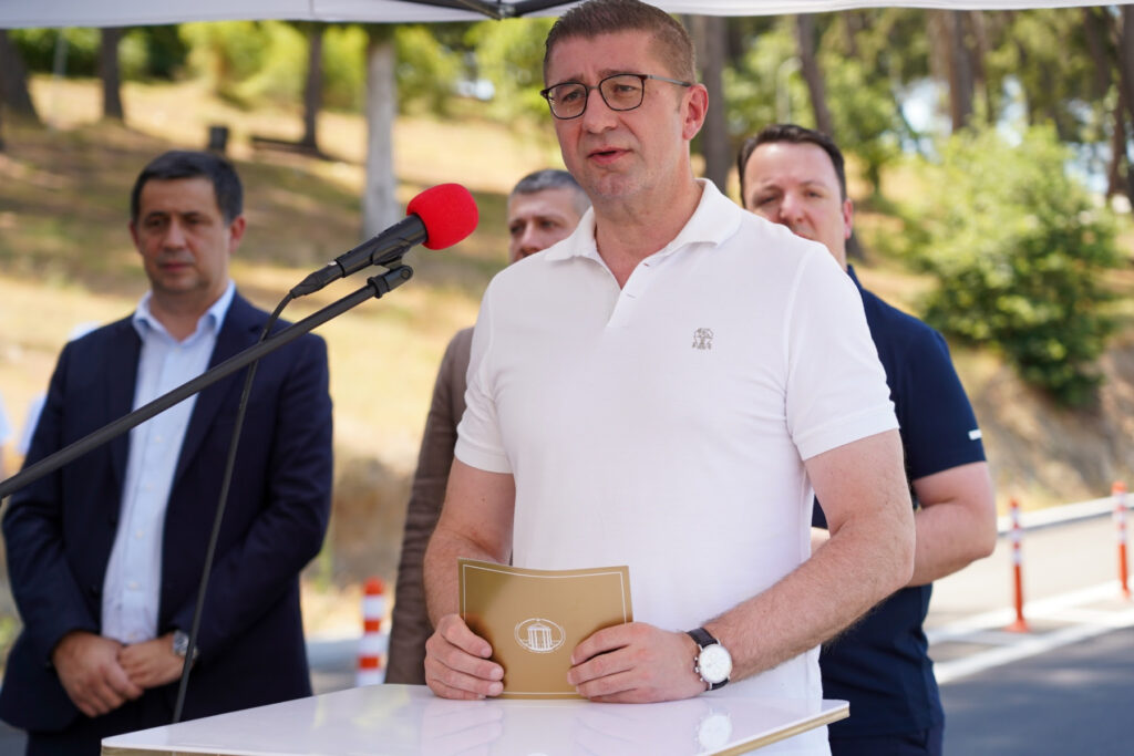 Mickoski: Gevgeli’de değeri 2 milyon avroyu aşan yeni bulvar hizmete açıldı