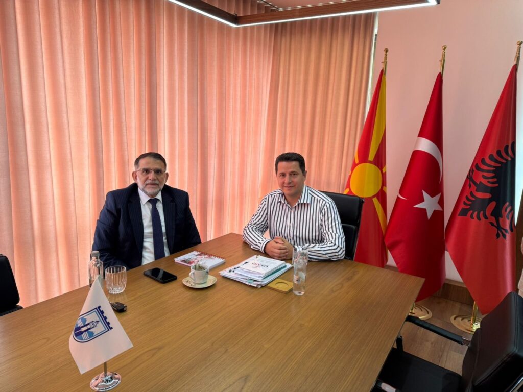 Milletvekili Salih Murat, Gostivar Belediye Başkan Adayı Valbon Limani ile Bir Araya Geldi