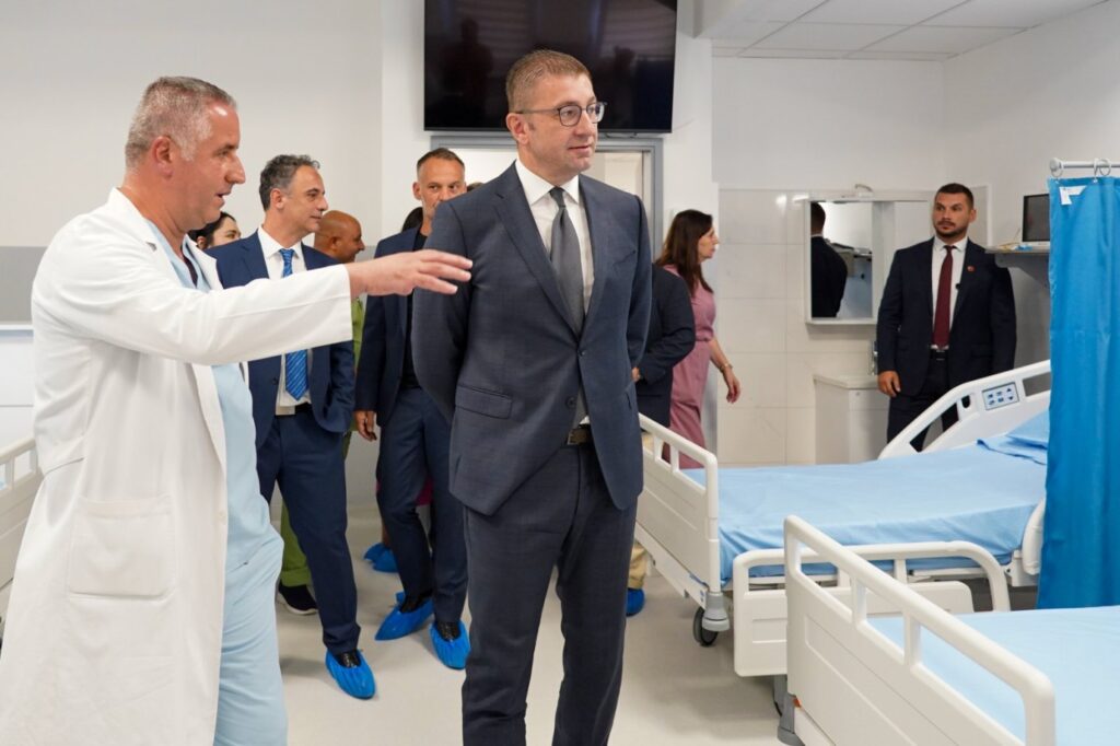 Mickoski: Bütçeden Sağlığa Rekor Kaynak Ayrılıyor, Üroloji Kliniği Tamamen Yenilendi