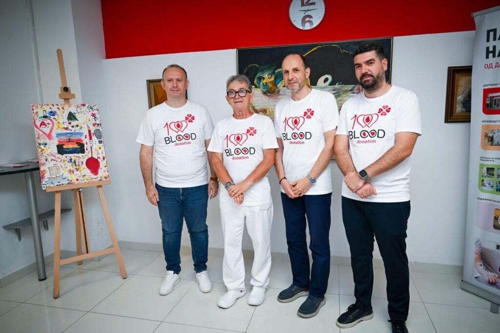 Meclis Başkanı Afrim Gaşi, 100. Kan Bağışı Törenine Katıldı