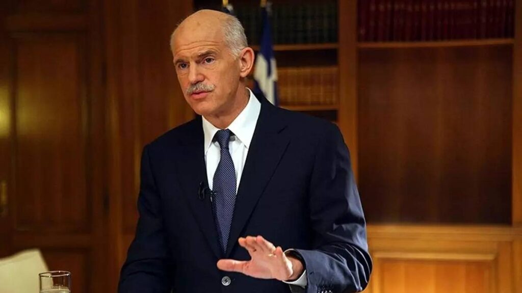 Eski Yunanistan Başbakanı Papandreu: Filistin meselesinde çözüm, Filistin devletinin tanınmasından geçer