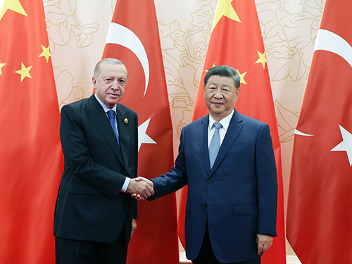 Cumhurbaşkanı Erdoğan, Çin Devlet Başkanı Cinping ile görüştü