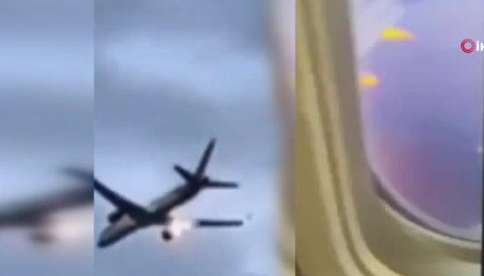 Yolcu uçağında korku dolu anlar! Motor alev aldı: “Veda mesajları gönderdim”
