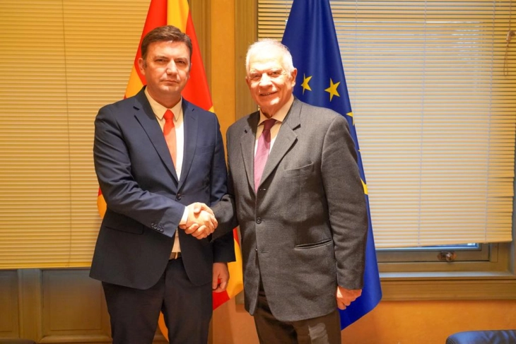 Borrell: Avrupa, Bujar Osmani’yi sonuç getiren bir lider olarak tanıyor