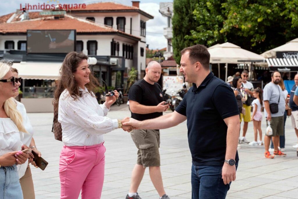 Dijital Dönüşüm Bakanı Andonovski, Ulusal Portalın tanıtım kampanyasını Ohri’de başlattı