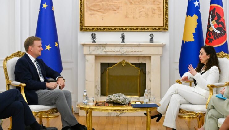 Kosova Cumhurbaşkanı Osmani, AB Temsilcisi Sorensen’i kabul etti
