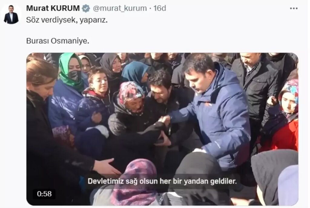 Osmaniye’de Deprem Konutları Teslim Edildi: Bakan Kurum’un Açıklamaları
