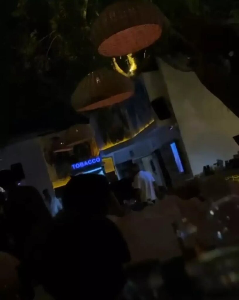 Çeşme’deki Eğlence Mekanında Silahlı Saldırı Anları Kamerada