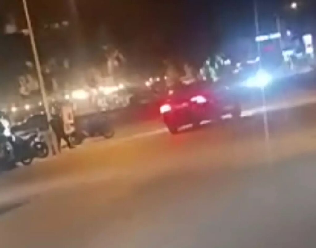 Drift Yapan Sürücü, Polisten Kaçarken Dere Yatağına Düştü