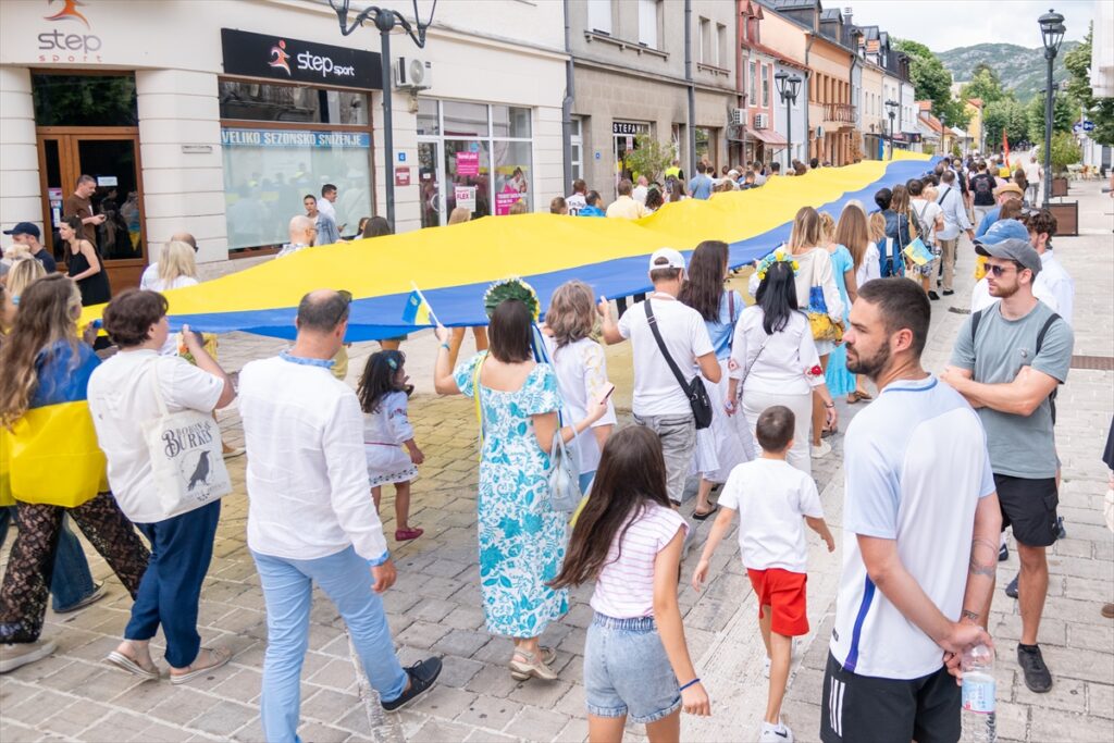 Karadağ’da Ukrayna’nın 34. Bağımsızlık Günü dolayısıyla anma etkinliği yapıldı
