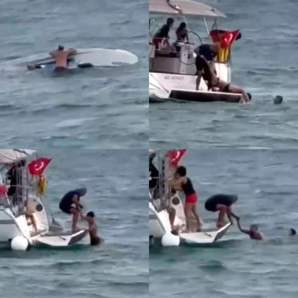 Mersin’de Gezinti Amacıyla Açılan Tekne Alabora Oldu