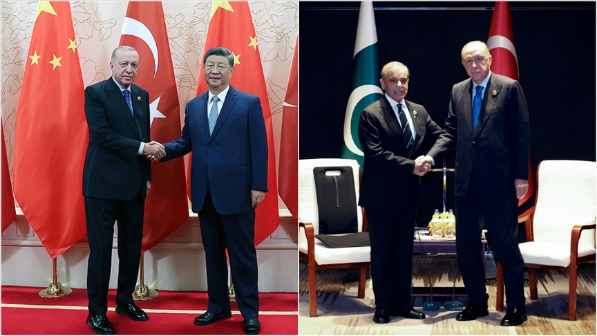 Türkiye Cumhurbaşkanı Erdoğan’dan Çin’de diplomasi trafiği