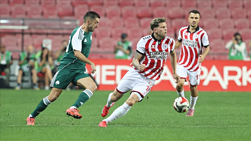 Samsunspor, Panathinaikos ile golsüz berabere kalarak Avrupa Ligi’ne veda etti