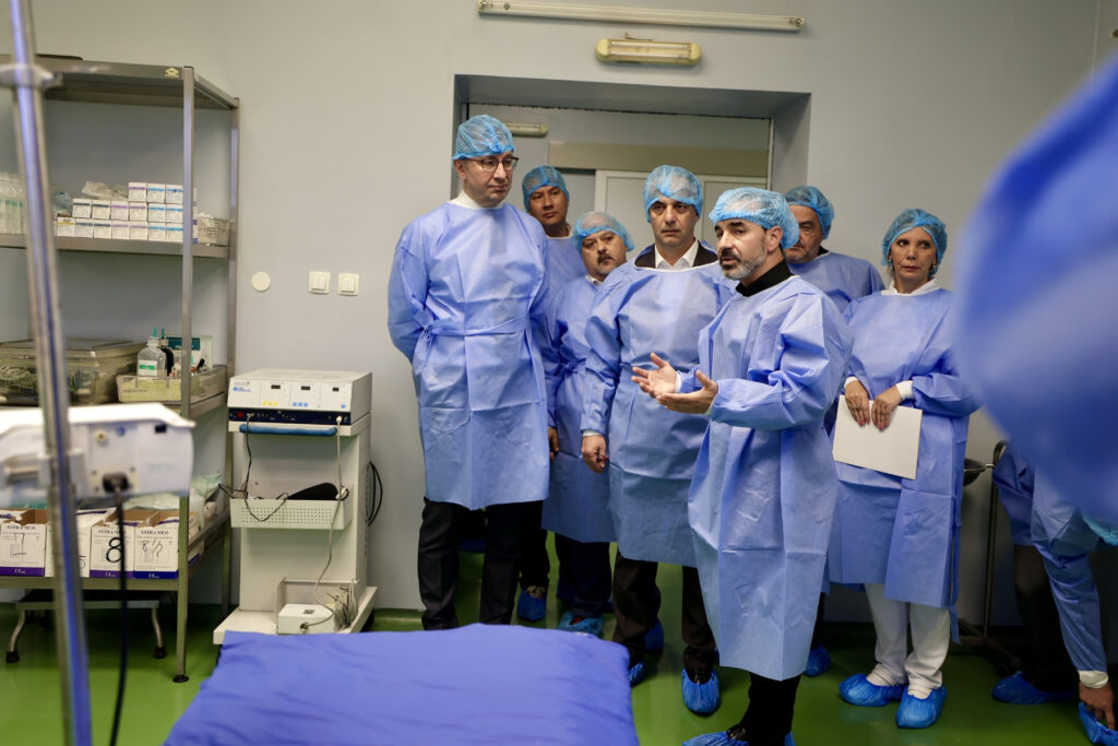 Mickoski: Kulak Burun Boğaz Kliniği, bölgede nadir bulunan ekipmanlarla Avrupa standartlarında yeniden inşa edildi