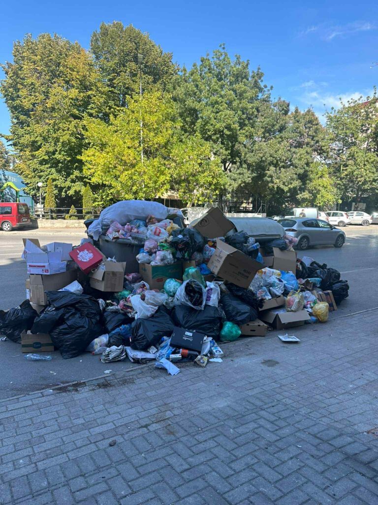 Üsküp çöplüğe gömülürken, Mickoski ve Arsovska karşılıklı suçlamalarda bulunuyor