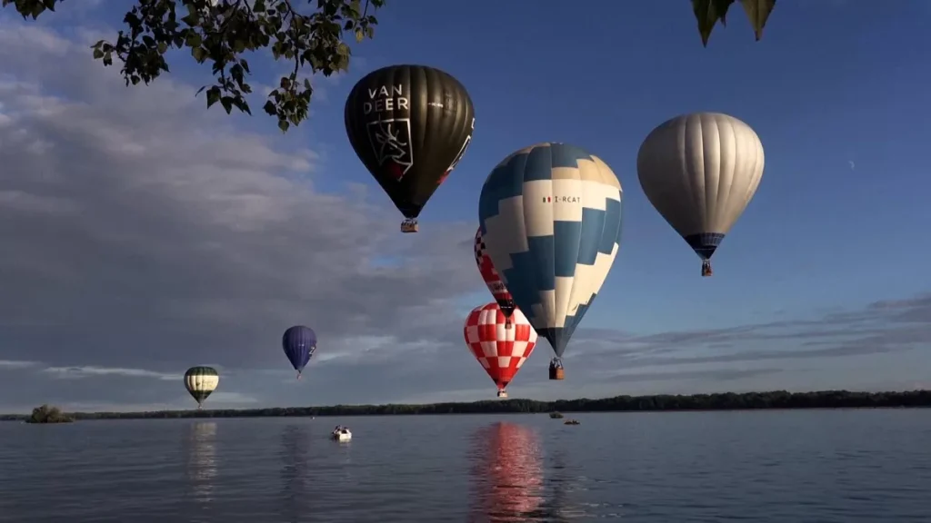 Hırvatistan 4. açık sıcak hava balonu şampiyonasına ev sahipliği yaptı
