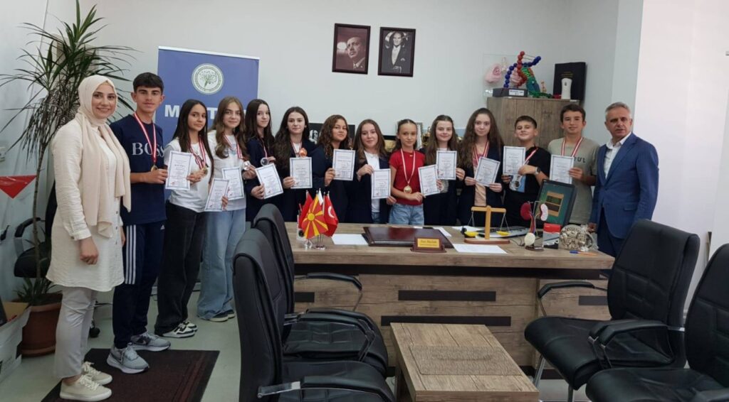 Gostivar “Mustafa Kemal Atatürk” İlkokulu öğrencileri Kanguru Matematik Yarışması’nda büyük başarı elde etti