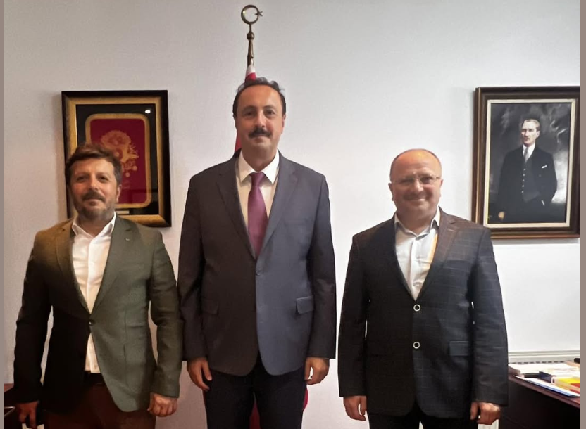 Büyükelçi Fatih Ulusoy,  TRT Kuzey Makedonya Koordinatörlerini Kabül Etti