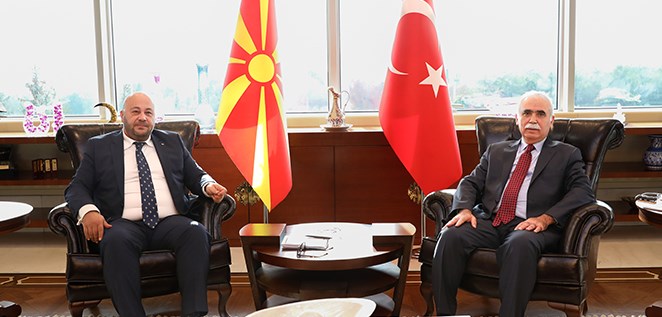 Türkiye Anayasa Mahkemesi Heyetinden Kuzey Makedonya’ya Resmî Ziyaret