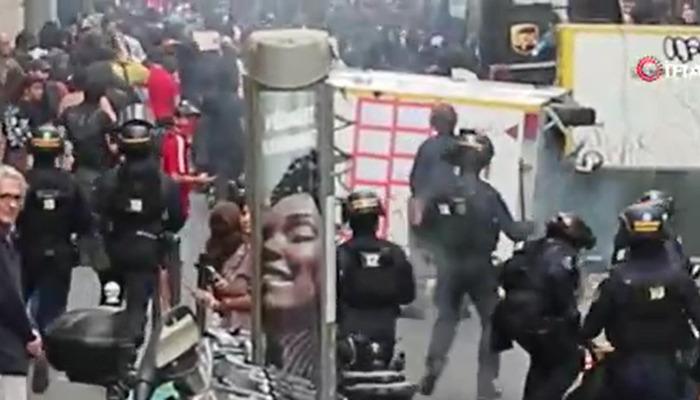 Fransa’da “Her şeyi durduralım” protestolarında gözaltı sayısı 300’e yaklaştı