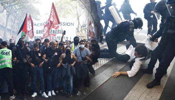 Fransa’da ortalık karıştı: Tansiyon düşmüyor! Gözaltı sayısı 100’ü geçti