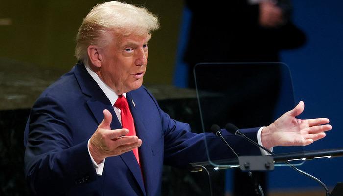 Son dakika | Trump başlar başlamaz ‘prompter’ krizi! Birleşmiş Milletler’e sitem etti: “7 savaş bitirdim, bir kere yardım teklif etmediler”