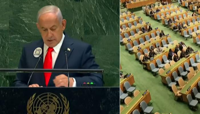 Salonu terk ettiler! Netanyahu’ya BM’de büyük şok