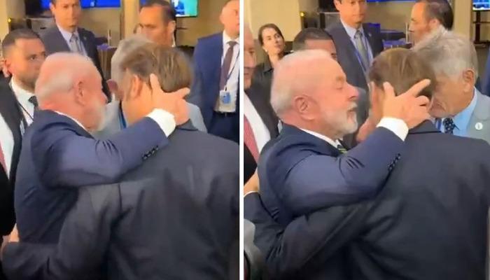 Görenler şaşkına döndü! Macron’u ensesinden yakaladı, ortaya ilginç görüntüler çıktı…