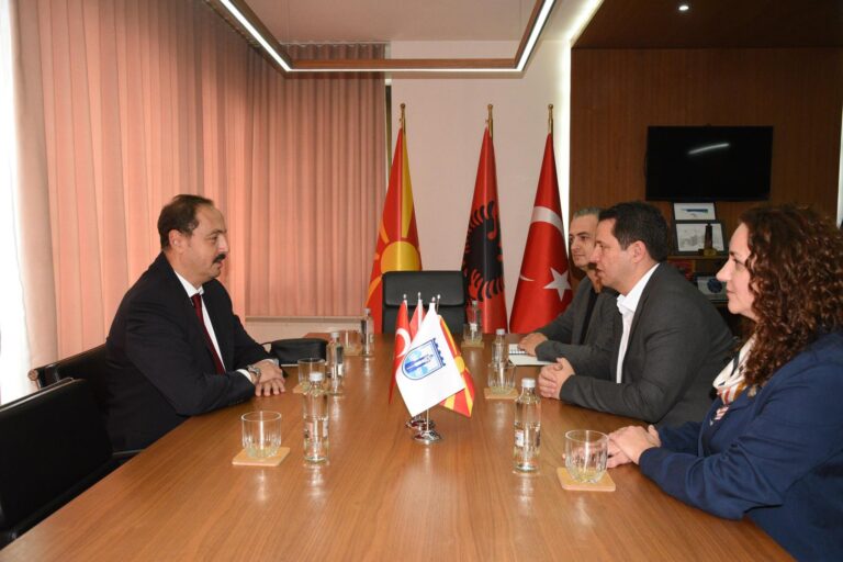 Gostivar Belediye Başkanı Limani, Büyükelçi Ulusoy’u ağırladı