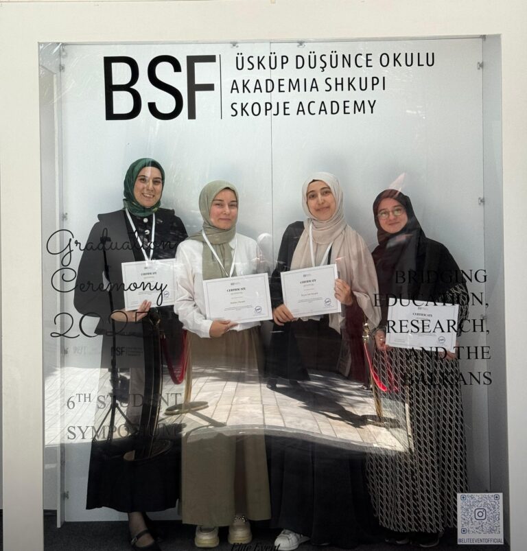 Üsküp Düşünce Okulu 6. Öğrenci Sempozyumu gerçekleştirildi