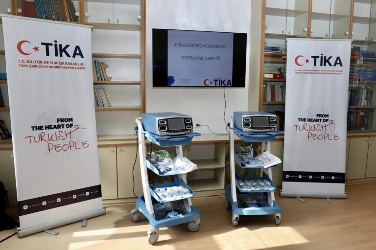 TİKA’dan Kuzey Makedonya’daki sağlık ve yargı alanlarına destek