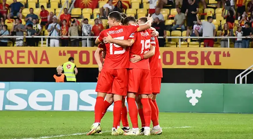 Kuzey Makedonya, Lihtenştayn’ı 5 golle geçti
