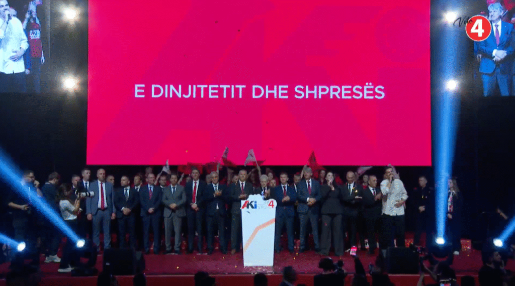 Ulusal Entegrasyon İttifakı Üsküp’te aday tanıtım toplantısı düzenledi