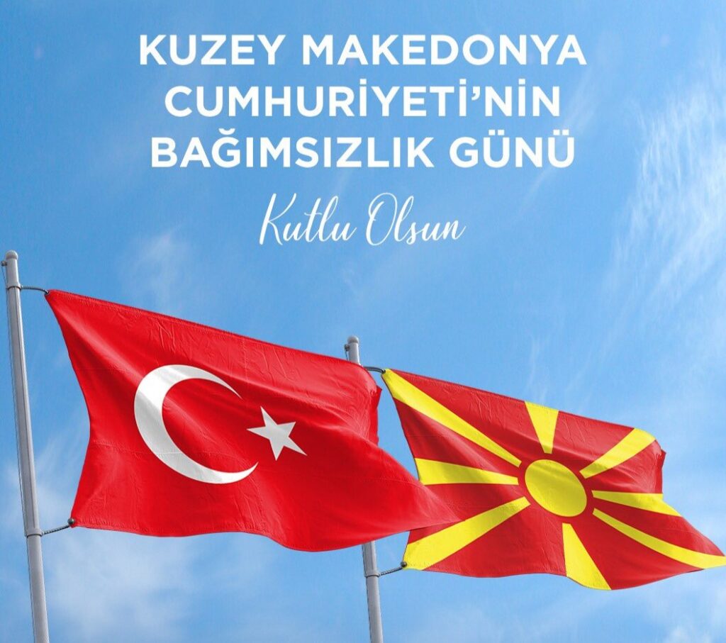 Türkiye Dışişleri Bakanlığı, K. Makedonya’nın bağımsızlığını kutladı