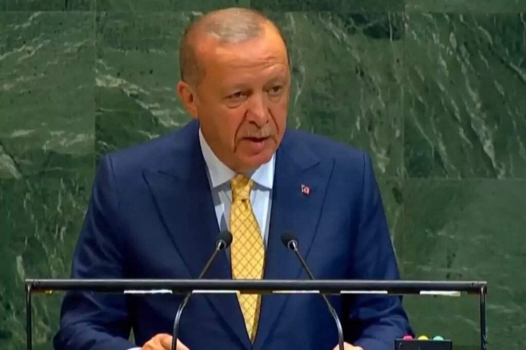 BM Genel Kurulu’nda Erdoğan konuşurken mikrofonu kapandı