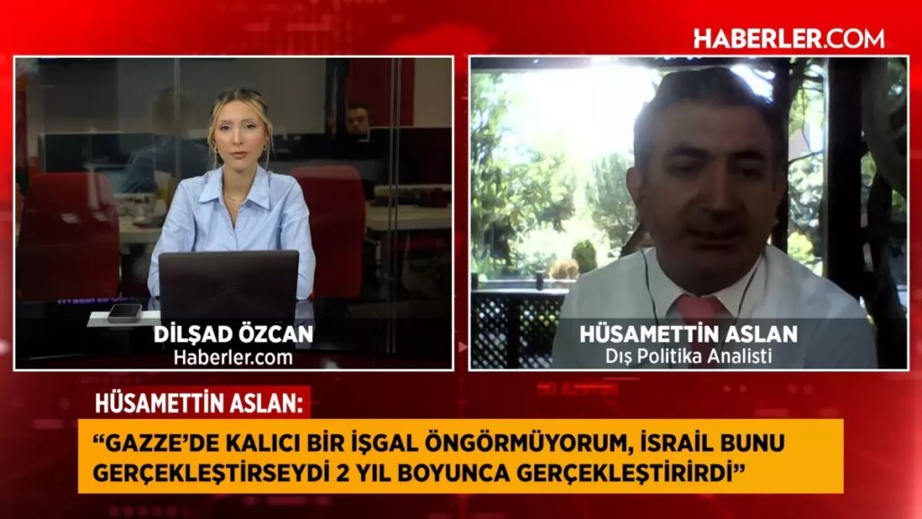 Hüsamettin Aslan: İsrail Hamas’a hala zarar veremedi, Hamas tünellerde İsrail’i bekliyor