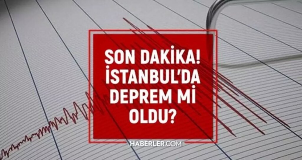 İstanbul’da deprem mi oldu? SON DAKİKA! 13 Eylül İstanbul’da nerede, kaç şiddetinde deprem oldu?