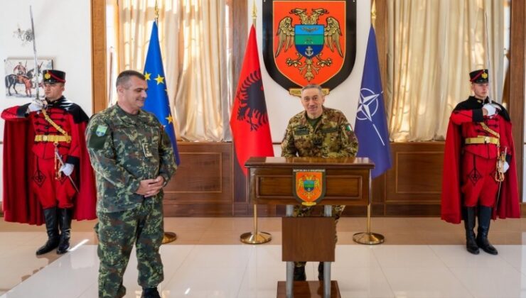 KFOR Komutanı Barduani Tiran’da | TIME-BALKAN