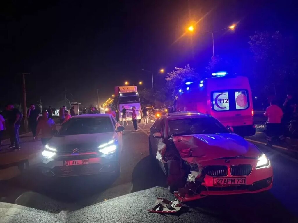 Mardin’de Zincirleme Kaza: 9 Yaralı
