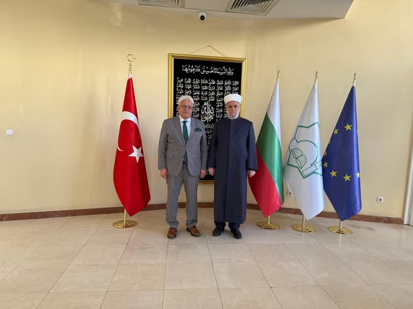 Bulgaristan Başmüftüsü, TİKA Başkan Yardımcısını Kabul Etti