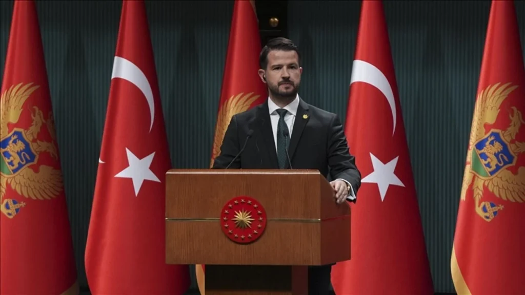 Karadağ Cumhurbaşkanı Milatovic, İstanbul’da “Karadağ Devlet Günü” resepsiyonunda konuştu
