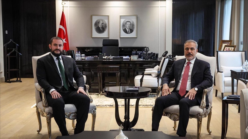 Dışişleri Bakanı Fidan, Sırbistan Devlet Bakanı Zukorlic ile Ankara’da görüştü