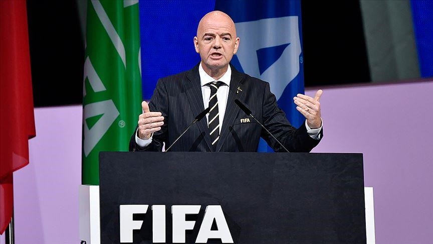 FIFA Başkanı Infantino: Gazze dahil birçok ülkede annelerin ağladığını gördüğümde ben de ağlıyorum