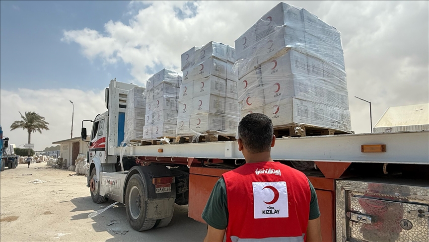 Türk Kızılaydan Gazze’deki sağlık hizmetlerine destek