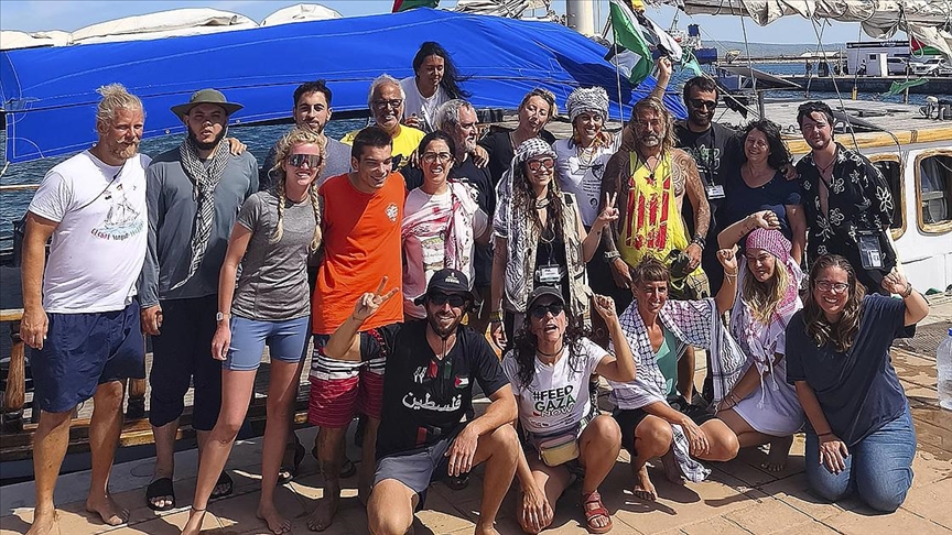 Küresel Sumud Filosu’ndaki Sırp aktivist Markovic, 3-4 gün içinde Gazze’de olacaklarını söyledi