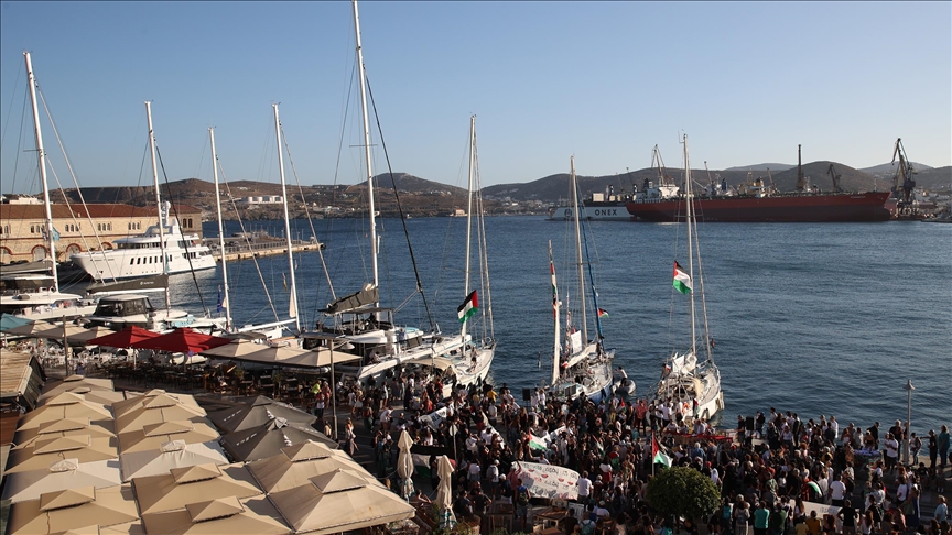 Küresel Sumud Filosu’na Yunanistan’dan katılacak tekne sayısı artıyor