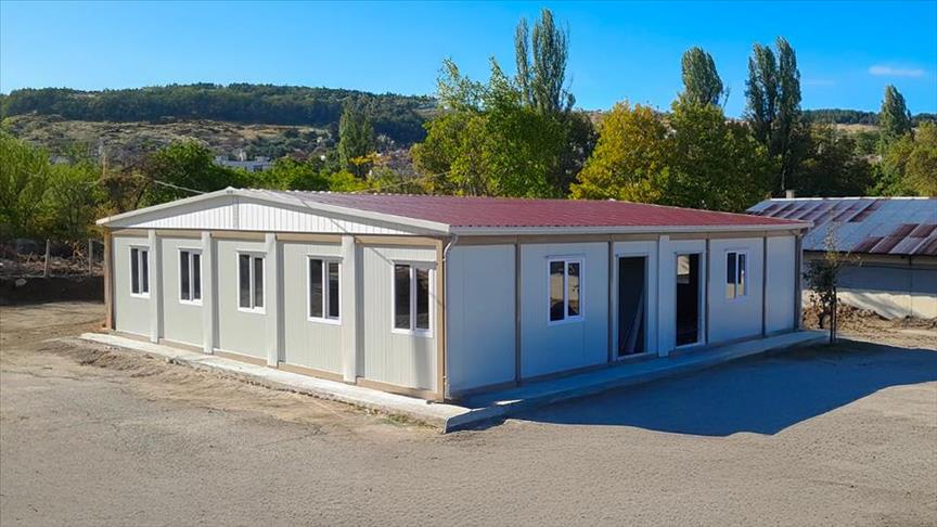 Karmod Bulgaristan’da altın madenine konteyner ofis binası kurdu