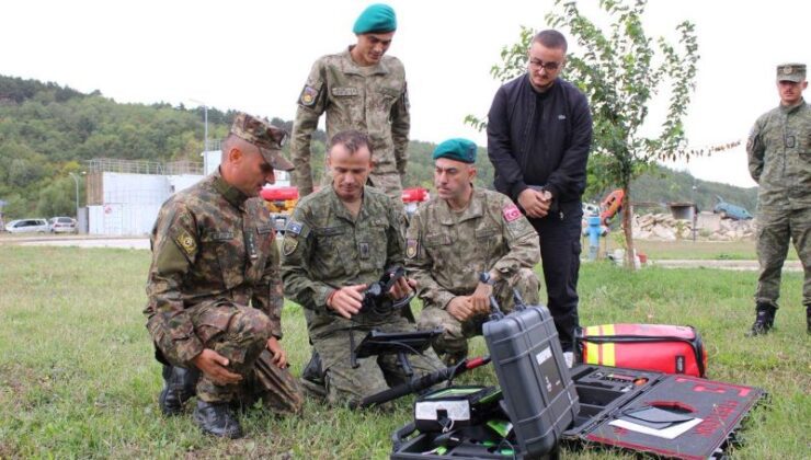 Türkiye, Kosova ve Arnavutluk askerlerinden ortak arama-kurtarma eğitimi