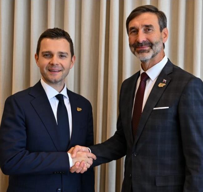 Dışişleri Bakanı Mucunski, Bled Stratejik Forumu’nda Slovak ve Sloven mevkidaşlarıyla görüştü